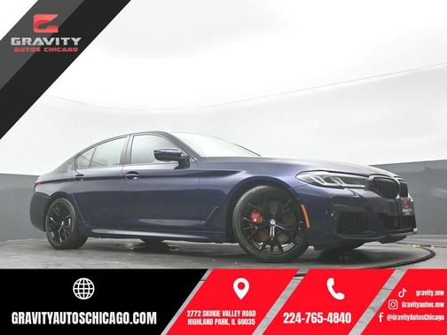 Tanzanite Blue II Metallic 2023 BMW M550 i Xdrive