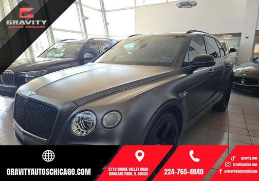 Black 2019 Bentley Bentayga V8