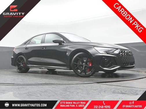 Mythos Black Metallic 2024 Audi RS 3 TFSI quattro S tronic