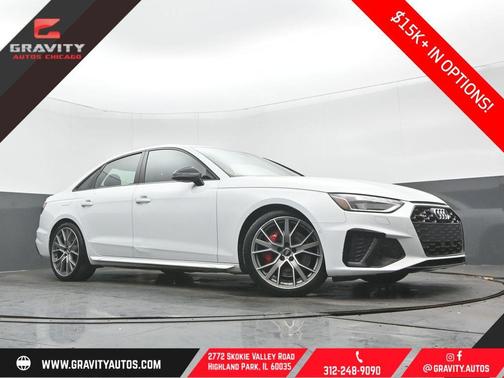 Glacier White Metallic 2020 Audi S4 3.0T Prestige