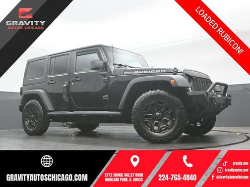 Black Clearcoat 2016 Jeep Wrangler Unlimited Rubicon