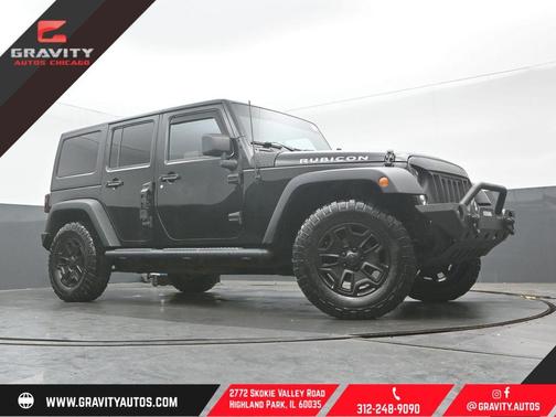 Black Clearcoat 2016 Jeep Wrangler Unlimited Rubicon