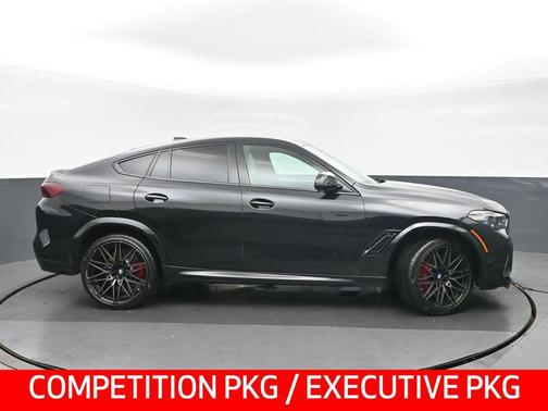Black Sapphire Metallic 2022 BMW X6 M Base