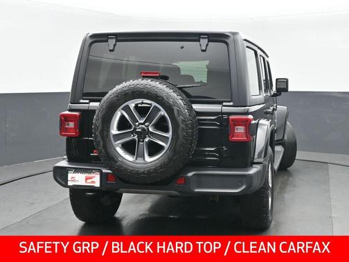 Black Clearcoat 2021 Jeep Wrangler Unlimited Sahara