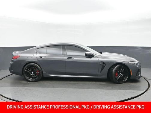 Brands Hatch Grey Metallic 2022 BMW M8 Gran Coupe Competition