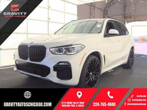 Alpine White 2020 BMW X5 M50i