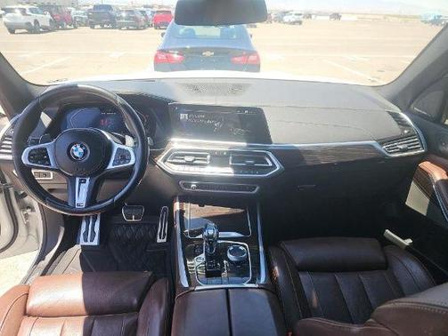 Alpine White 2020 BMW X5 M50i