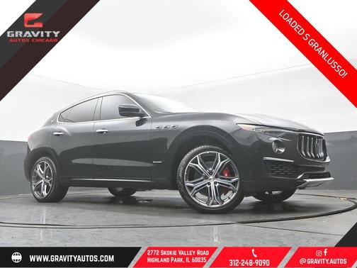 Black 2019 Maserati Levante S GranLusso