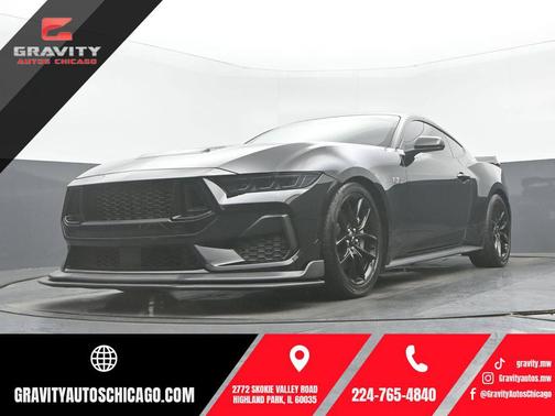Shadow Black 2025 Ford Mustang GT