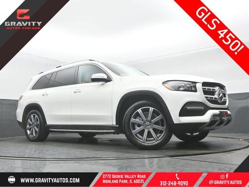 White 2021 Mercedes-Benz GLS 450 4MATIC