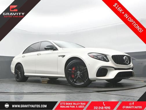Black 2019 Mercedes-Benz AMG E 63 S 4MATIC