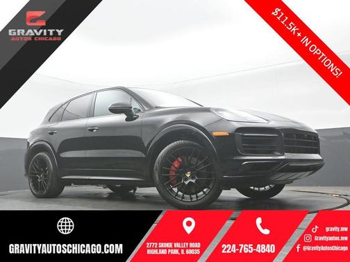 Black 2023 Porsche Cayenne GTS