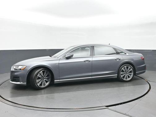 Monsoon Gray Metallic 2021 Audi A8 L 60