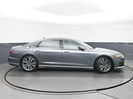 Monsoon Gray Metallic 2021 Audi A8 L 60