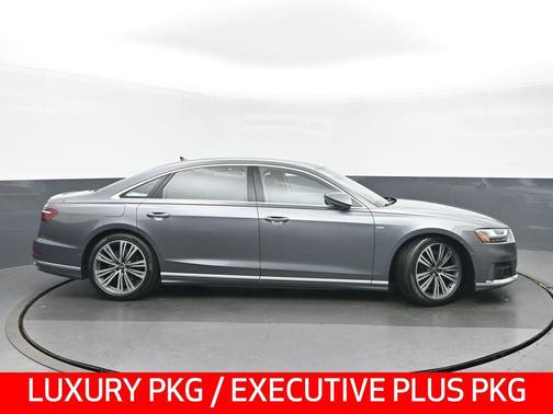 Monsoon Gray Metallic 2021 Audi A8 L 60
