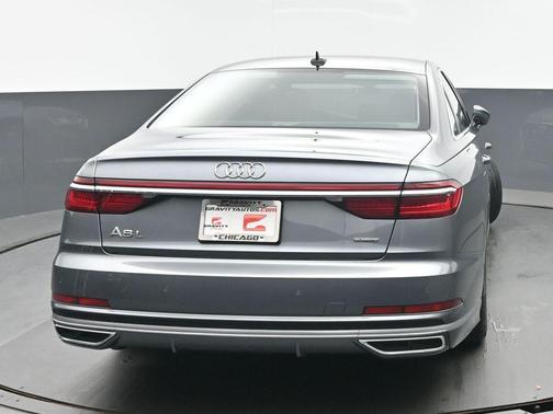 Monsoon Gray Metallic 2021 Audi A8 L 60