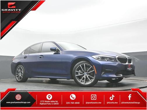 Mediterranean Blue Metallic 2020 BMW 330 xDrive