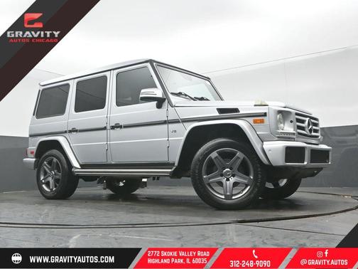 Silver 2017 Mercedes-Benz G-Class 4MATIC
