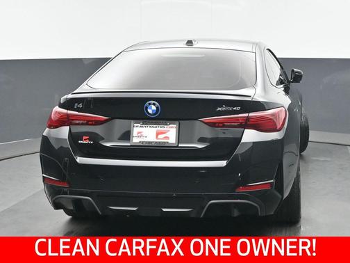Black Sapphire Metallic 2025 BMW i4 Gran Coupe xDrive40