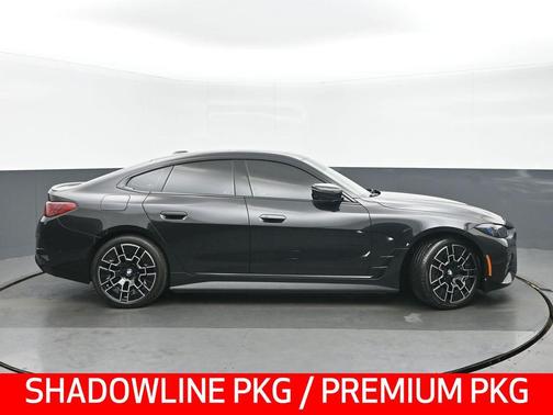Black Sapphire Metallic 2025 BMW i4 Gran Coupe xDrive40