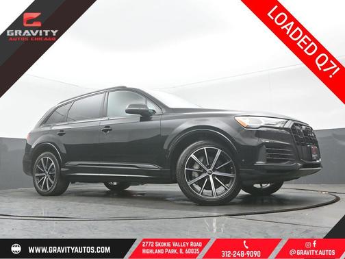 Mythos Black Metallic 2023 Audi Q7 55 Premium Plus