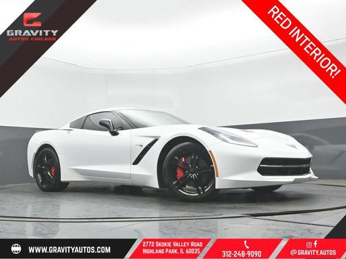 Arctic White 2017 Chevrolet Corvette Stingray