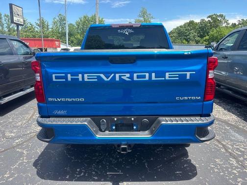 Glacier Blue Metallic 2024 Chevrolet Silverado 1500 Custom