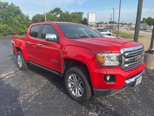 Cardinal Red 2016 GMC Canyon SLT