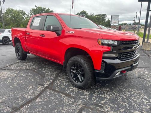 Red 2021 Chevrolet Silverado 1500 LT Trail Boss
