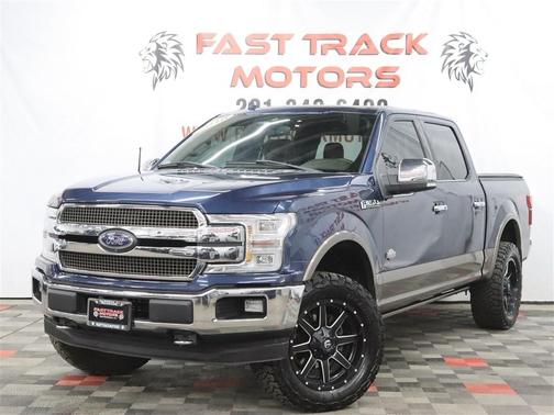 Blue Jeans Metallic 2018 Ford F-150 KING RANCH