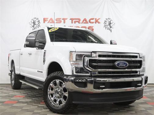 Oxford White 2022 Ford F-350 Lariat