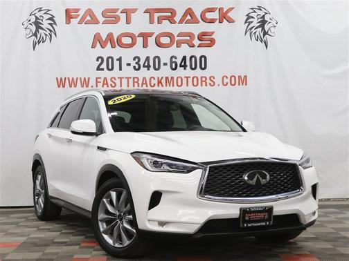 WHITE 2020 INFINITI QX50 LUXE AWD