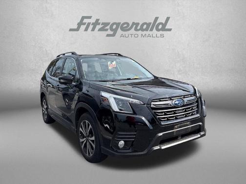 Crystal Black Silica 2023 Subaru Forester Limited