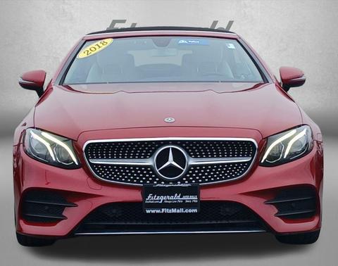 designo Cardinal Red Metallic 2018 Mercedes-Benz E-Class E 400