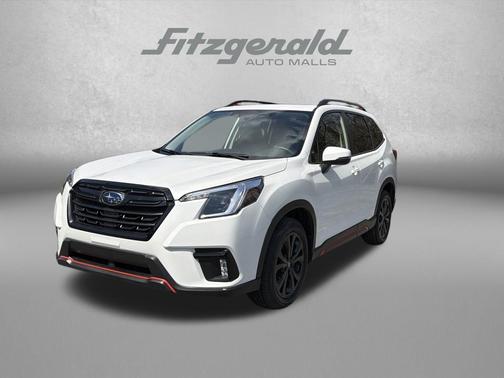 Crystal White Pearl 2024 Subaru Forester Sport