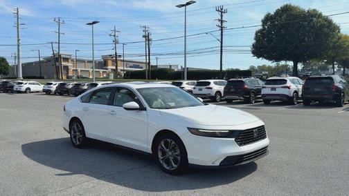 Platinum White 2023 Honda Accord EX