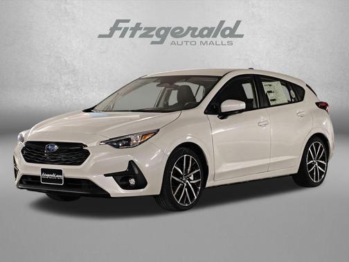 Crystal White Pearl 2026 Subaru Impreza Sport