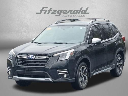 Crystal Black Silica 2023 Subaru Forester Touring