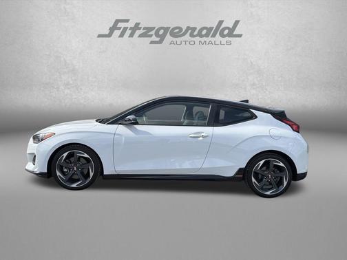 Chalk White 2020 Hyundai Veloster Base