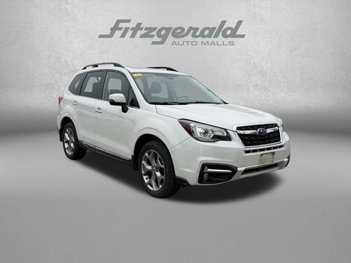 Crystal White Pearl 2017 Subaru Forester 2.5i Touring