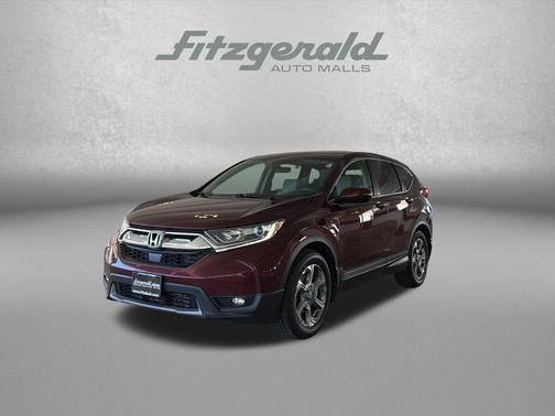 Red 2018 Honda CR-V EX