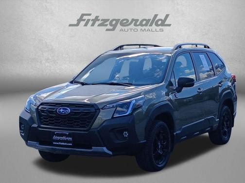 Autumn Green Metallic 2023 Subaru Forester Wilderness