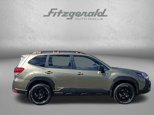 Autumn Green Metallic 2023 Subaru Forester Wilderness