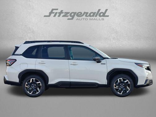 Crystal White Pearl 2026 Subaru Forester Hybrid Limited
