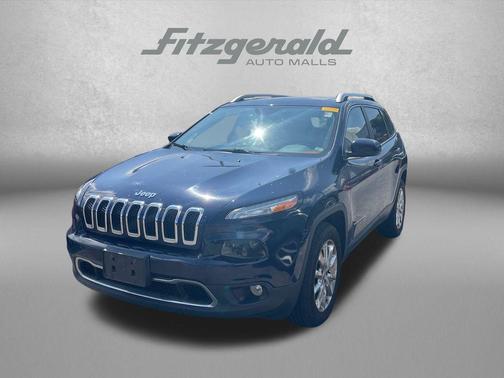 True Blue Pearlcoat 2015 Jeep Cherokee Limited