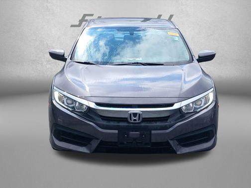 Modern Steel Metallic 2018 Honda Civic LX