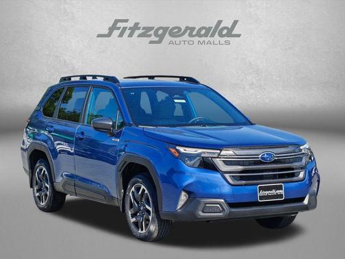 Daybreak Blue Pearl 2026 Subaru Forester Hybrid Premium SUV