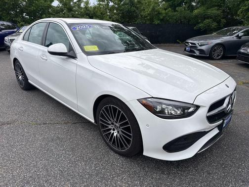 White 2025 Mercedes-Benz C-Class C 300 4MATIC