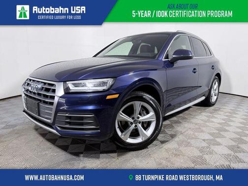 Blue 2020 Audi Q5 45 Premium Plus