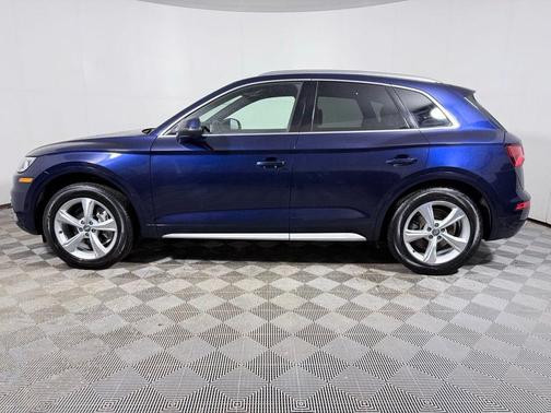 Blue 2020 Audi Q5 45 Premium Plus